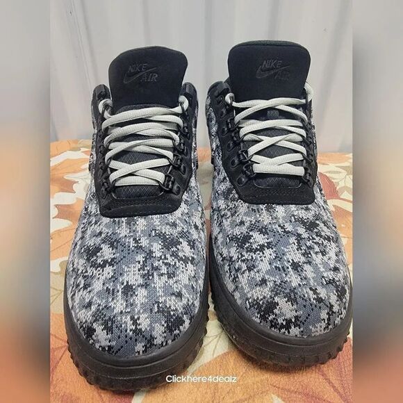 Nike Lunar Force 1 Duckboot Camo Men's Shoes Size 12 Rare Hunting Hiking - Picture 5 of 9